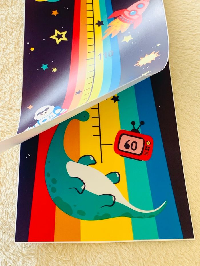 Autocollant de mesure pour enfants décoratif