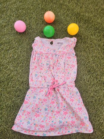 Robe 3 ans  rose