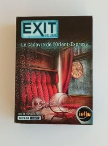 Jeu escape game EXIT le cadavre de L'orient Express