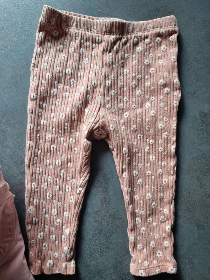 Lot de pantalons bébé fille 24 mois - photo numéro 3