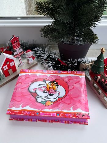 Boîte de rangement papeterie diddl - papeterie d’origine