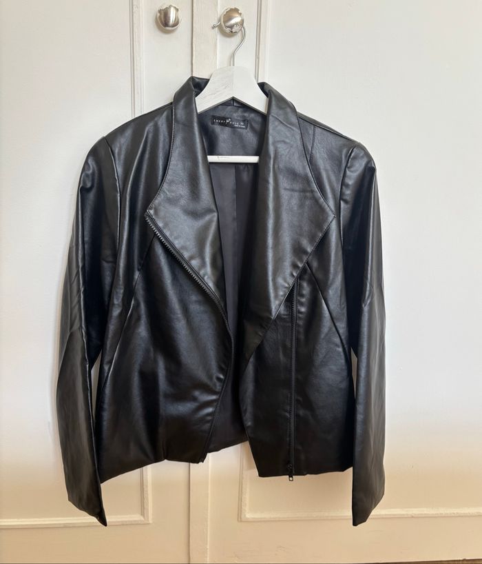 Veste en similicuir