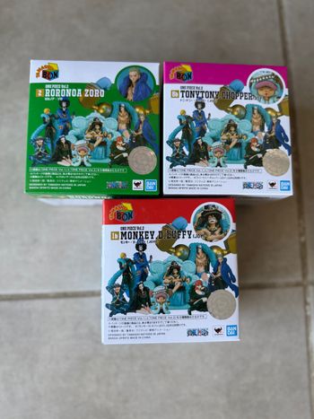[NEUF] 3 figurines One Piece Tamashi box