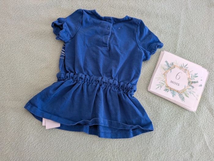 Robe bleu sergent major 6 mois - photo numéro 4