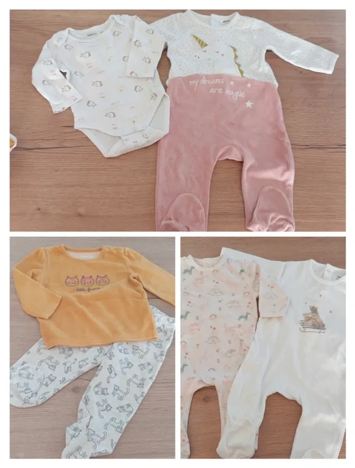 Lot de pyjamas 12 mois