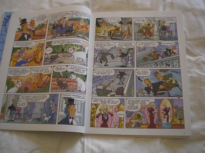 livre BD enfant "les Aristochats" - photo numéro 2
