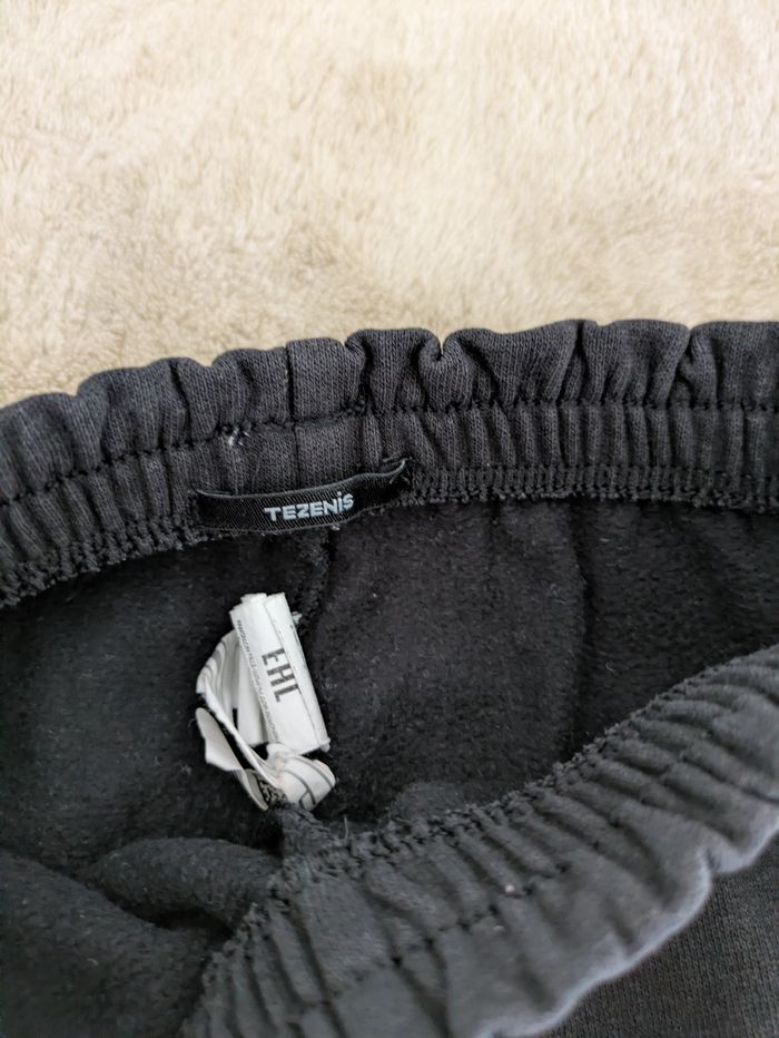 Pantalon Cargo Molletonné Noir - photo numéro 2