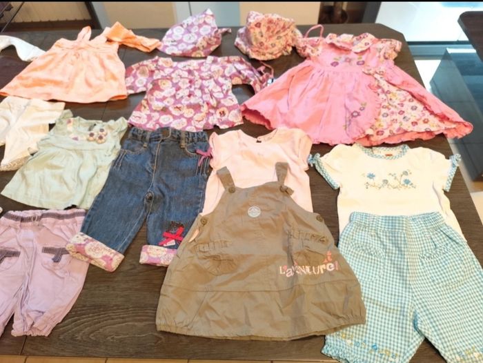 Gros lot de 68 pieces fille été taille 3 mois - photo numéro 4