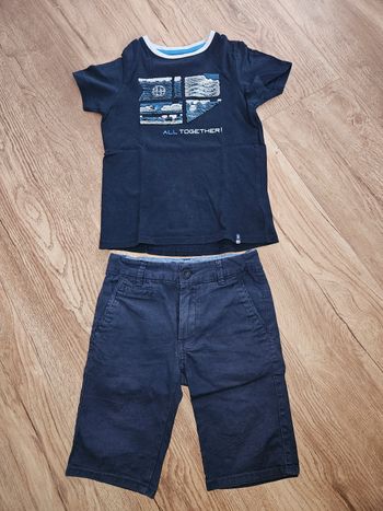 Ensemble short + Tee-shirt Okaïdi 