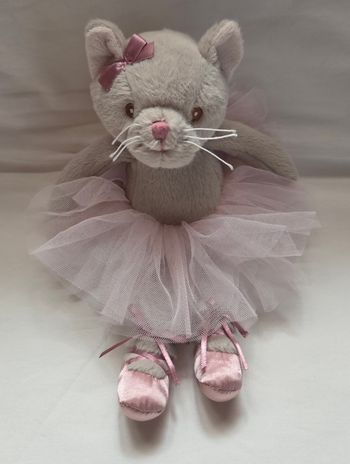 Doudou peluche chat Albertina 27 cm - Bukowski 