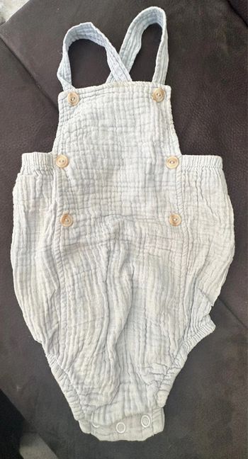 Barboteuse bleu ciel BB&Co 18 mois TBE (12€)