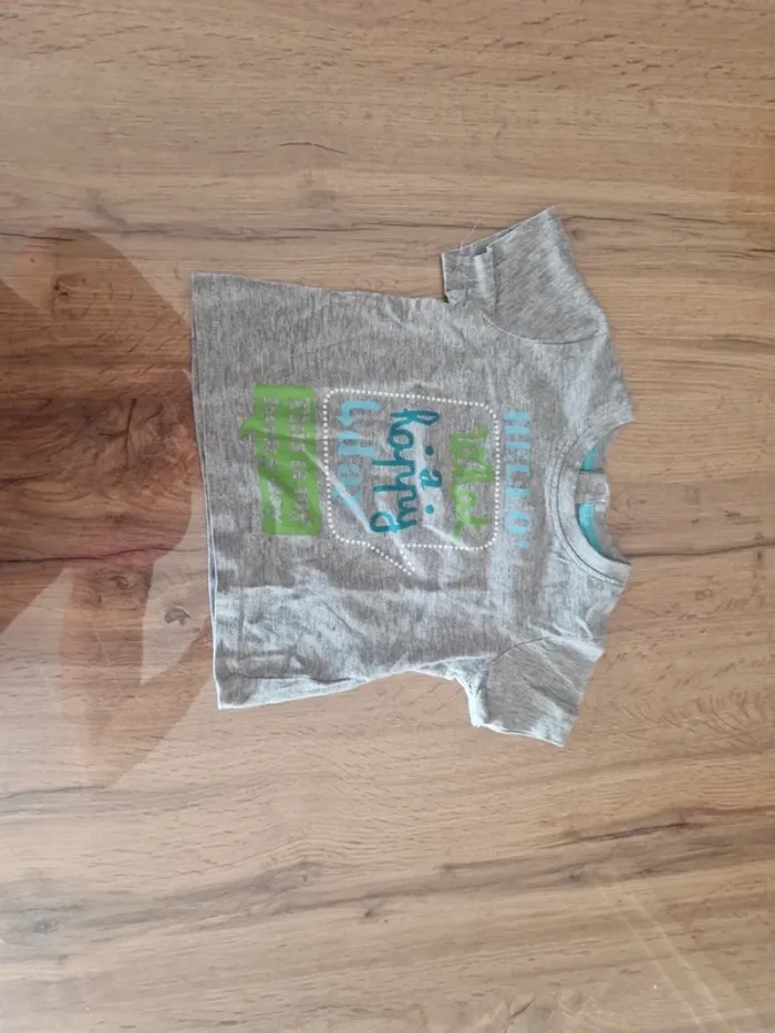 Lot - 9 tee shirt - 12 mois - photo numéro 6