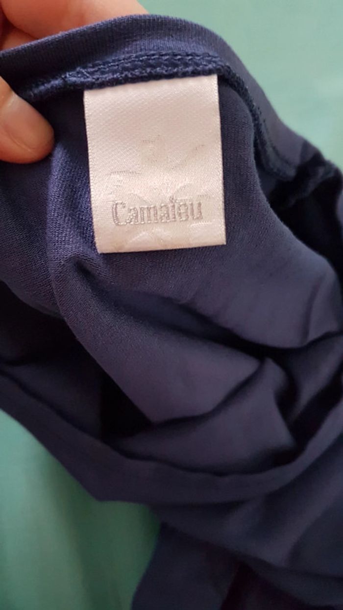 Sous pull bleu camaïeu - photo numéro 2