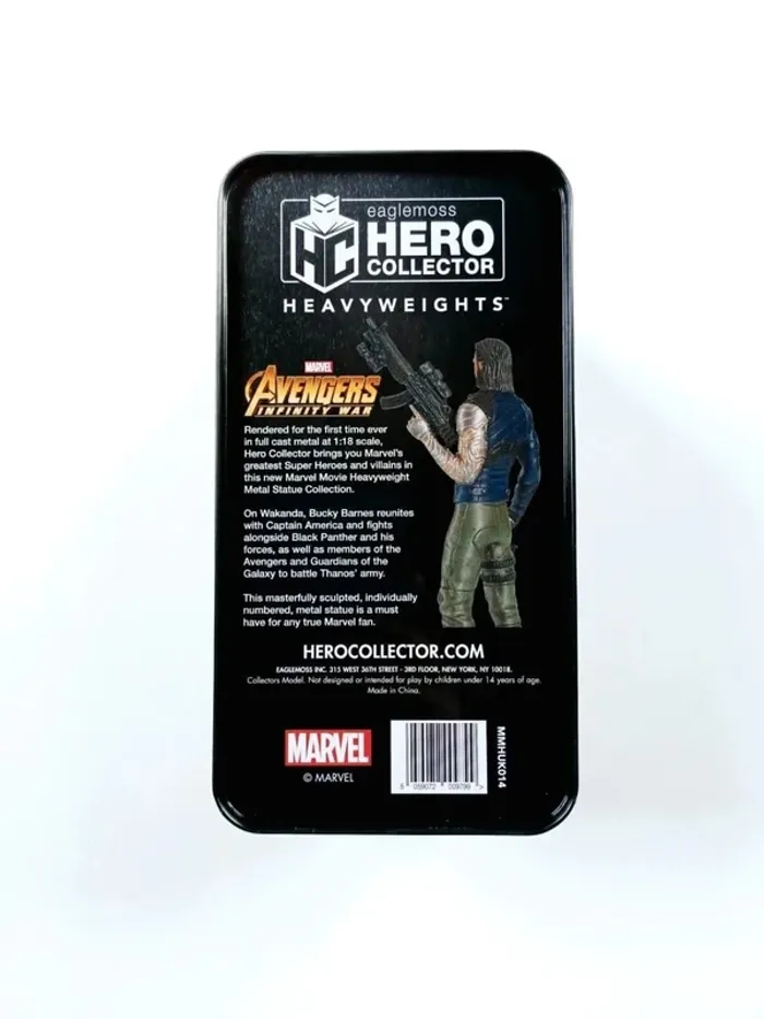 Hero Collector Eaglemoss Marvel Heavyweights Collection Winter soldier Metal Statue - photo numéro 2