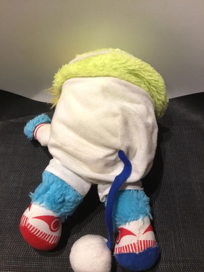 Peluche Popples sportif balle de tennis Mattel sport 1987 vintage - photo numéro 9