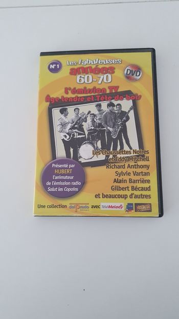 Dvd les fabuleuses années 60-70