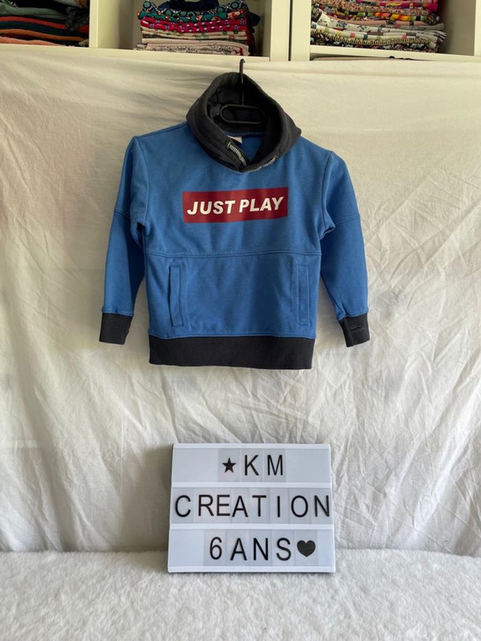 Sweat 6 ans tape à l’œil