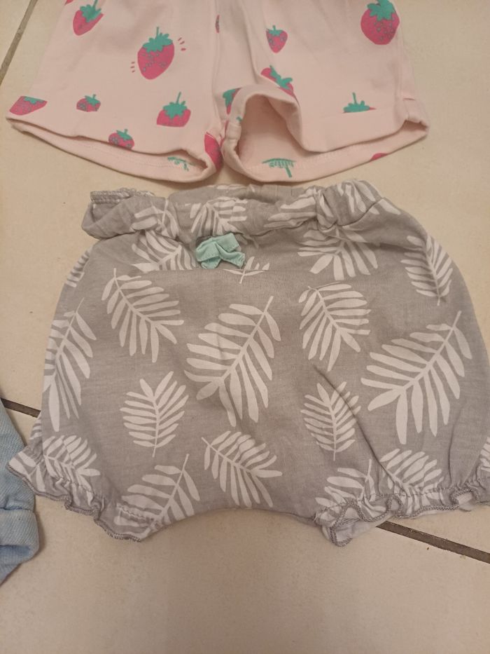 Lot 4 shorts bébé fille - photo numéro 6