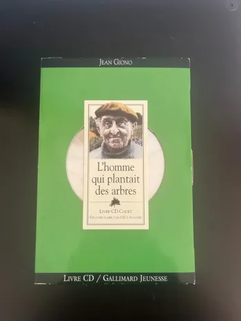 Livre + cd l’homme qui plantait des arbres