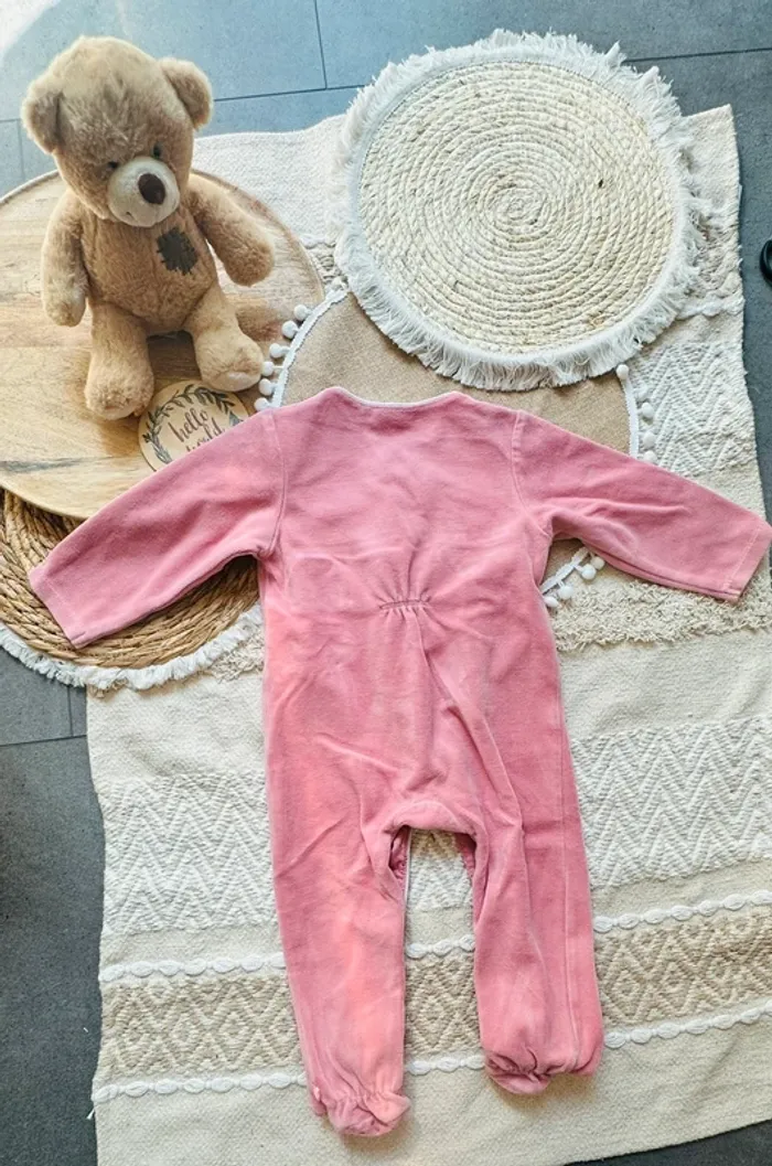 Pyjama Noukie’s rose lapin 18M 86cm - photo numéro 3