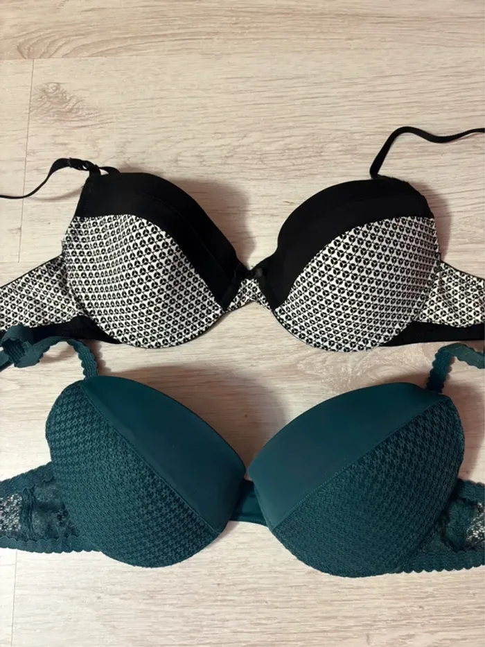 Lot 2 Soutiens-Gorge Tissaia / H&M  90 C - photo numéro 6