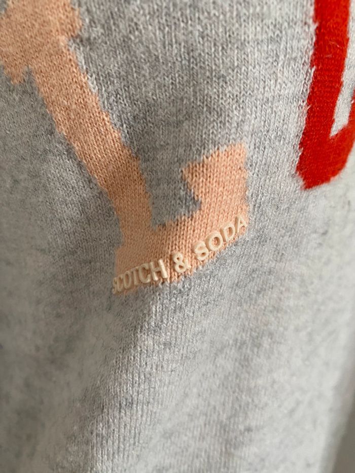 Pull gris Lucky Scotch & Soda - photo numéro 3