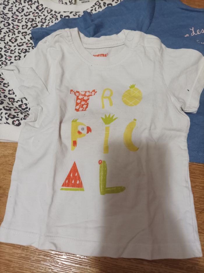 Lot 6M deux pull et un tee-shirt - photo numéro 2