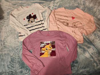 Lot de 3 sous pulls disney 8 ans