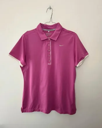 Polo Nike golf femme fushia taille L très bon état