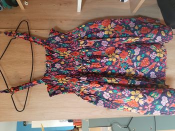 Robe Multicolore Fleurs 8ans