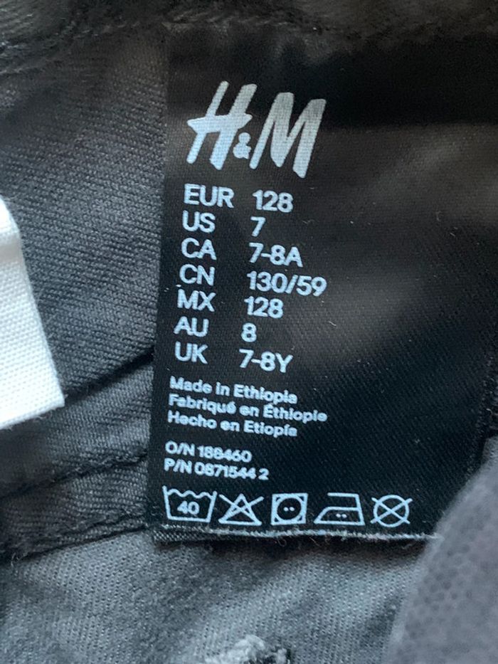 Pantalon H et m gris foncé 8 ans - photo numéro 2