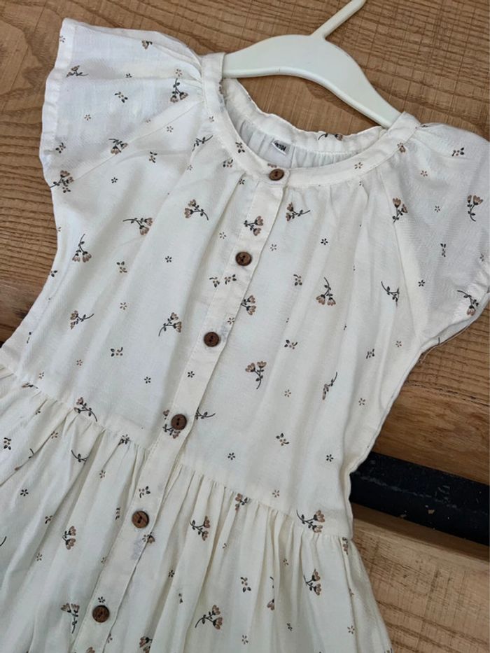 Robe cérémonie printemps été champêtre crème neuve 3-4 ans 3 4 - photo numéro 3