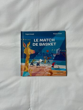 Livre Le match de basket