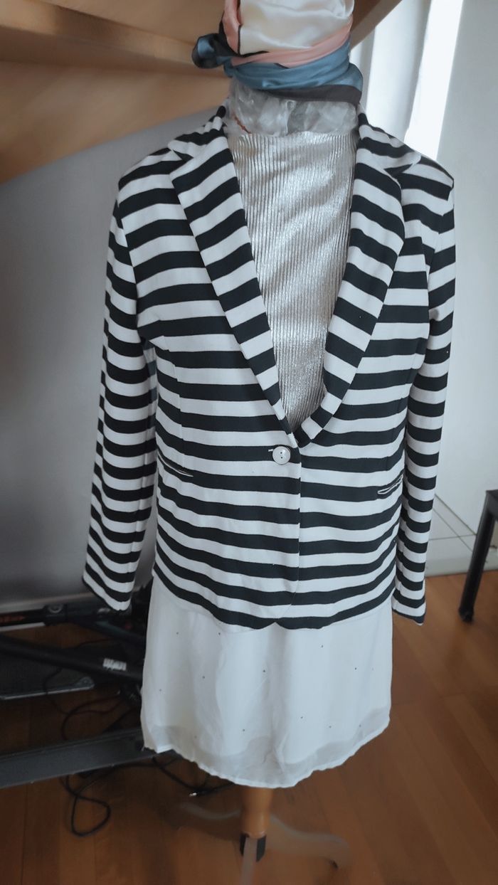 Veste rayé - photo numéro 1
