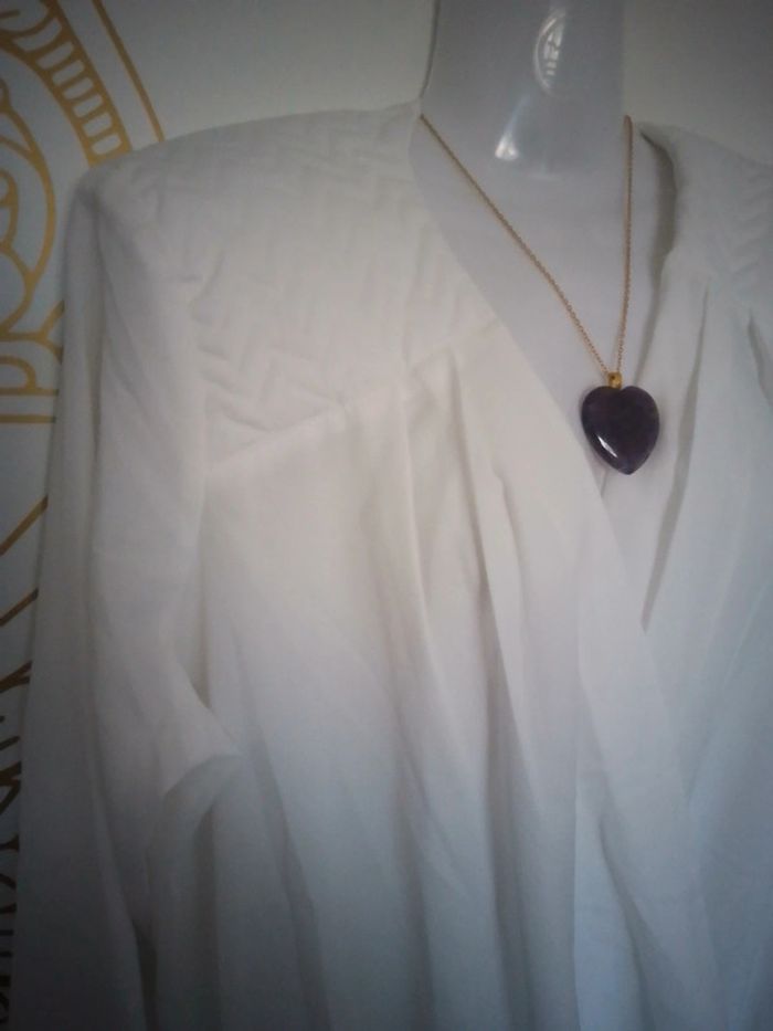 Blouse blanche féminine rainbow taille 46 - photo numéro 2