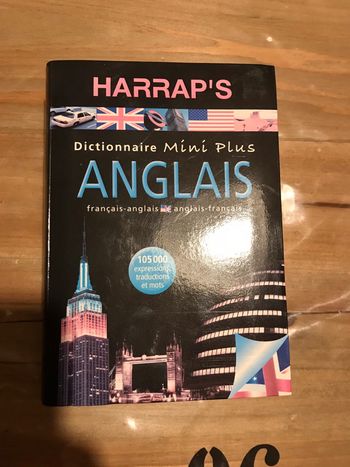 Dictionnaire anglais harraps