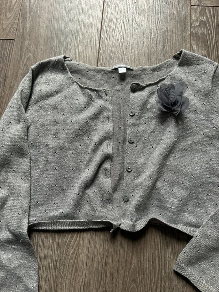 Gilet court façon boléro Vertbaudet 8 ans - photo numéro 2