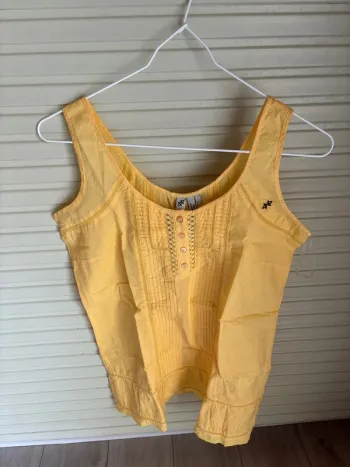Débardeur teeshirt Oxbow enfant jaune