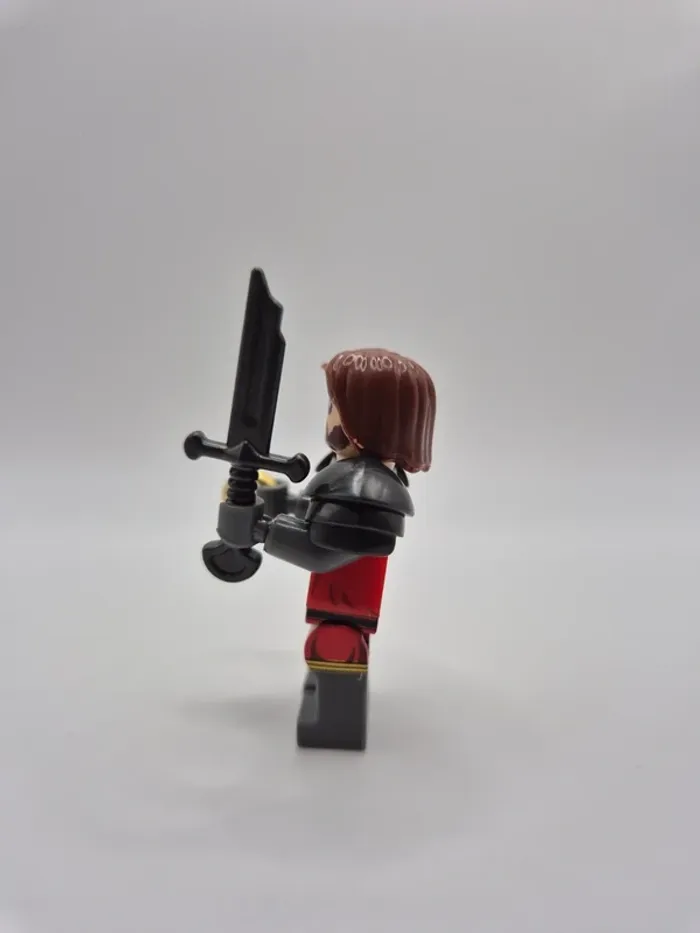 Figurine type lego Isildur avec l'anneau seigneur des anneaux / hobbit - photo numéro 2