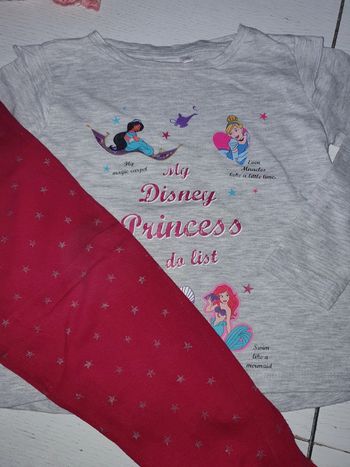 Pyjama 2 pieces princesses disney 3 ans