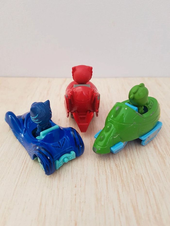 3 Véhicules métal héros PJmasks - photo numéro 3