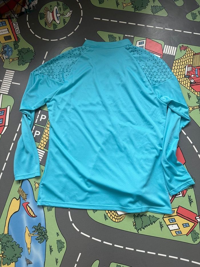 Haut zipp entrainement OM Puma Neuf - photo numéro 5