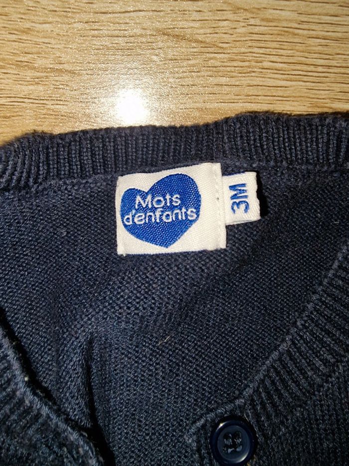 Lot de 6 gilets 3 mois - photo numéro 4