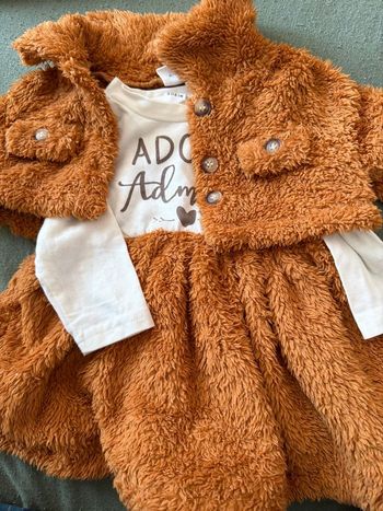 Robe + gilet chaud 