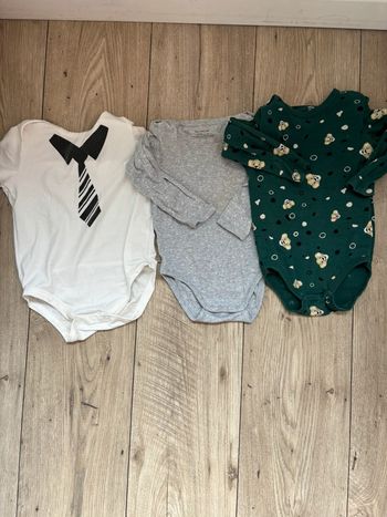 Lot de bodies garçon 18 mois