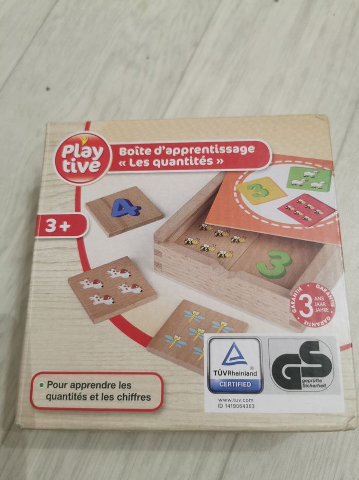 Boîte apprentissage les quantités