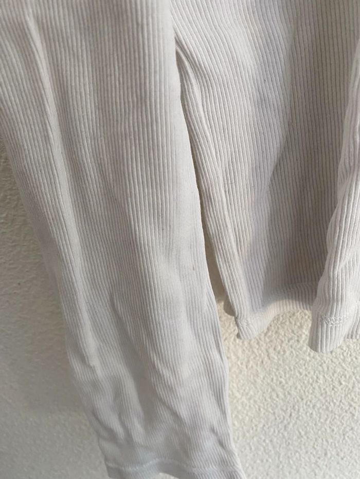 408 - haut blanc côtelé Devred - photo numéro 7