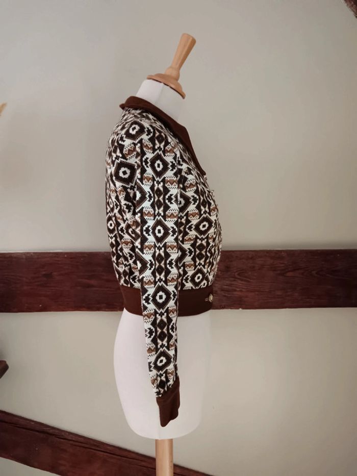 Ensemble trois pièces marron années 70 - photo numéro 20