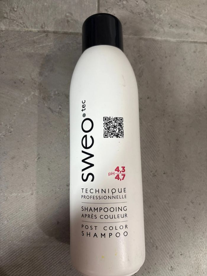 Sweo shampoing après couleur