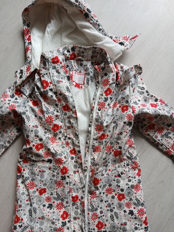 Parka fleurie